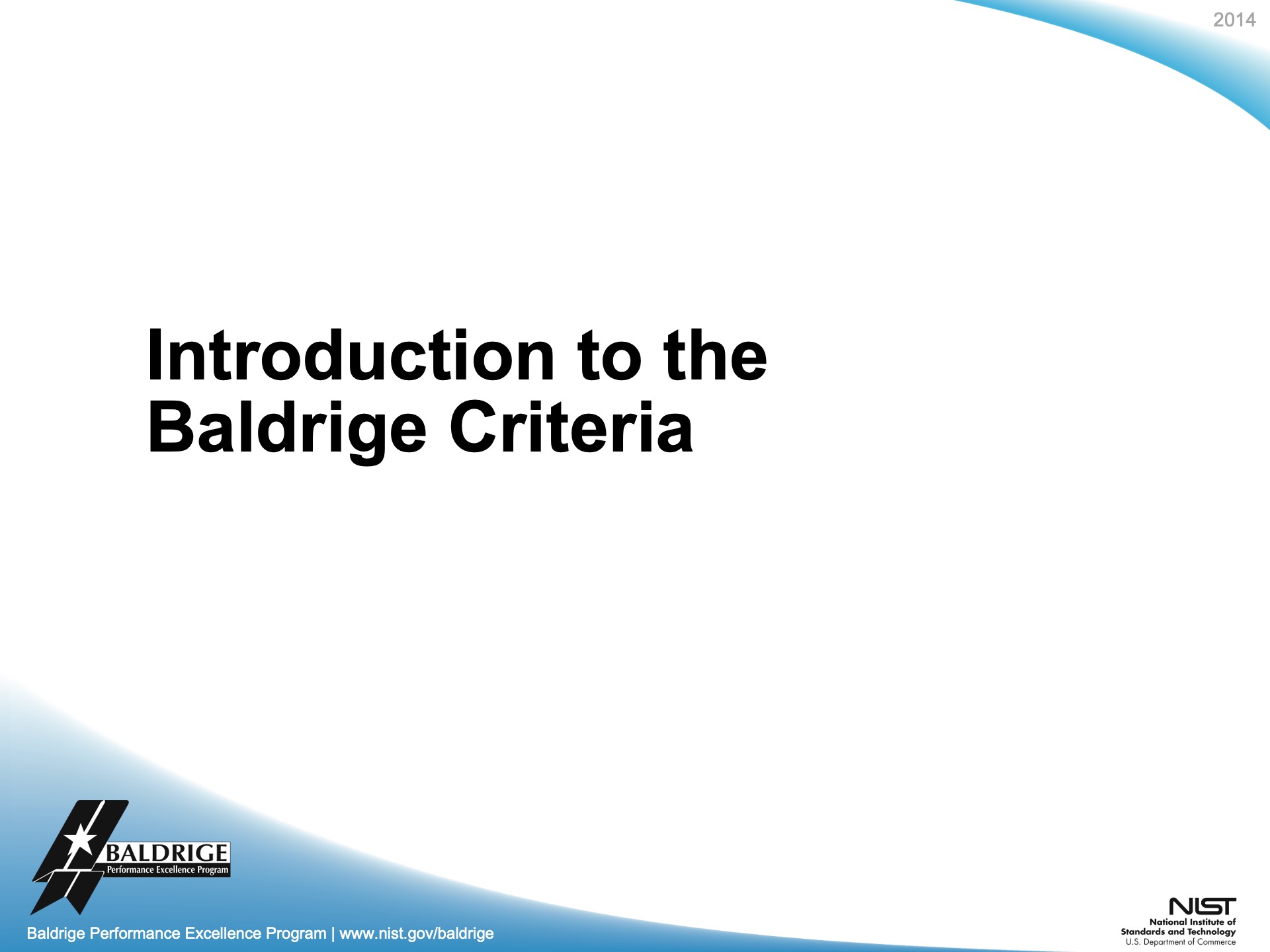Cover slide — before
