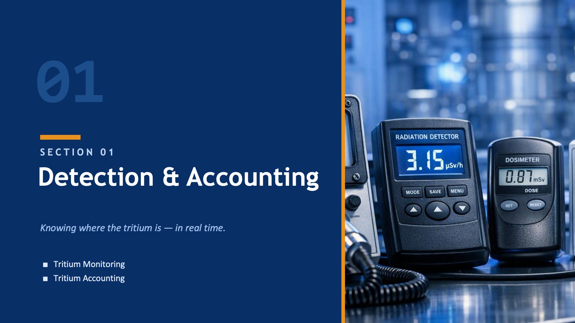 Section divider: Detection & Accounting