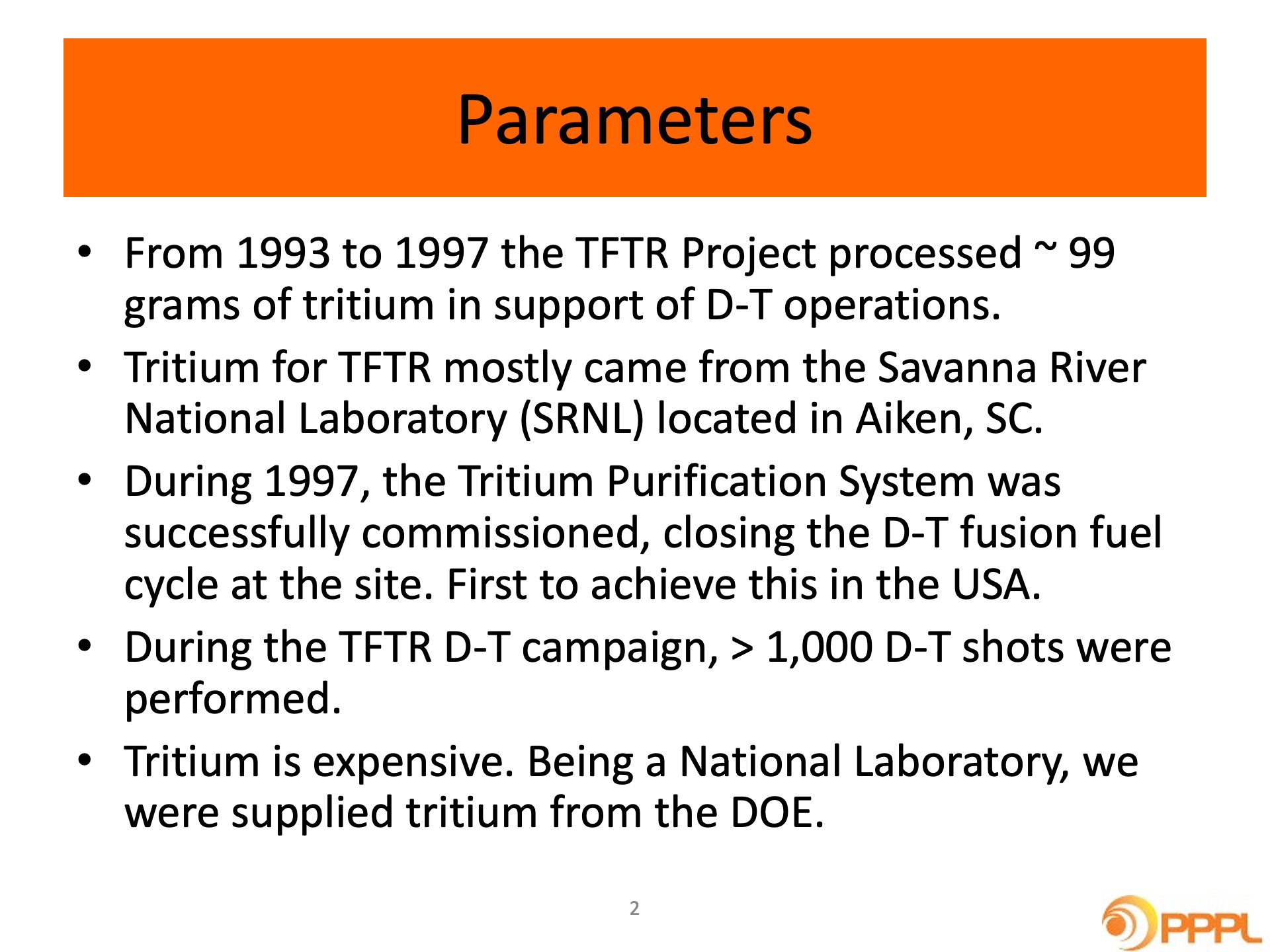 Topics / agenda slide — before