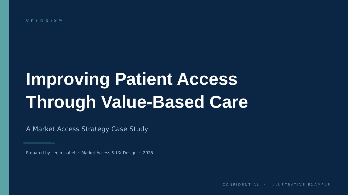 Velorix — Pharma Market Access Case Study
